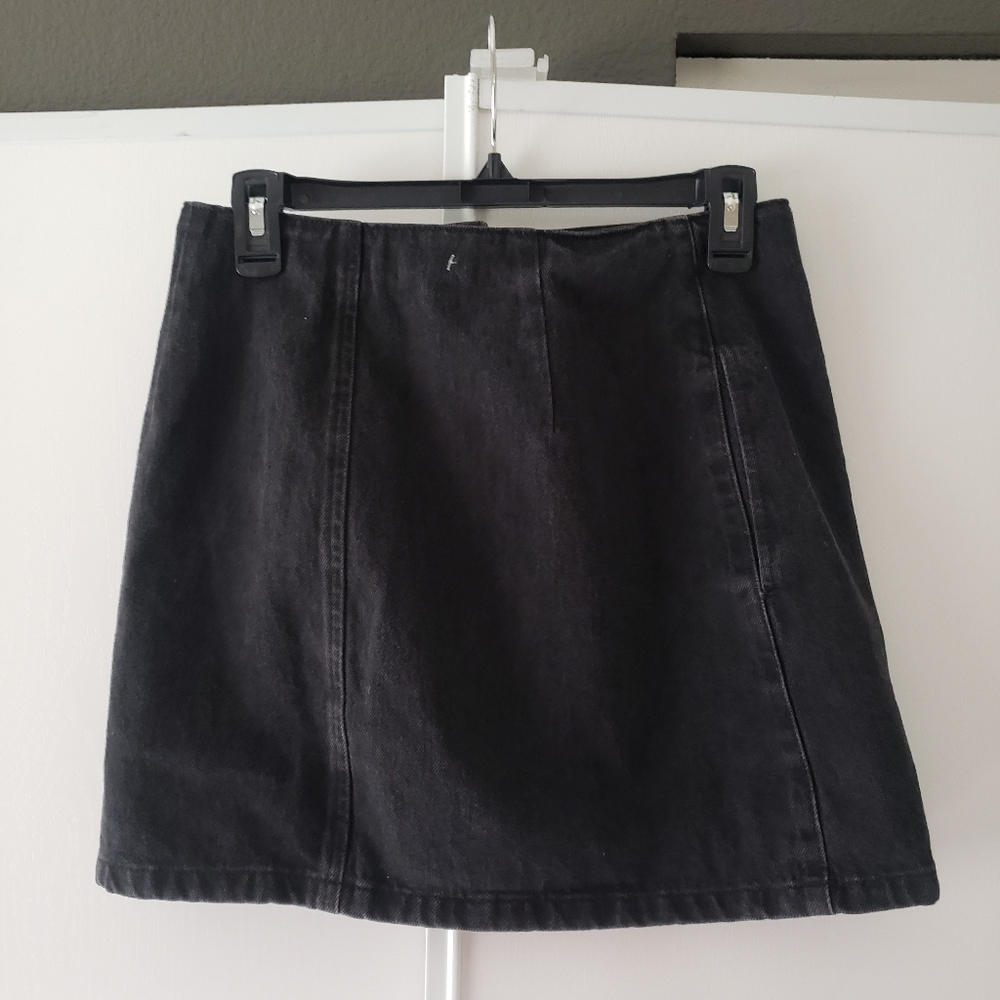 Topshop Moto Black Size 6 Skirt. - Picture 3 of 5
